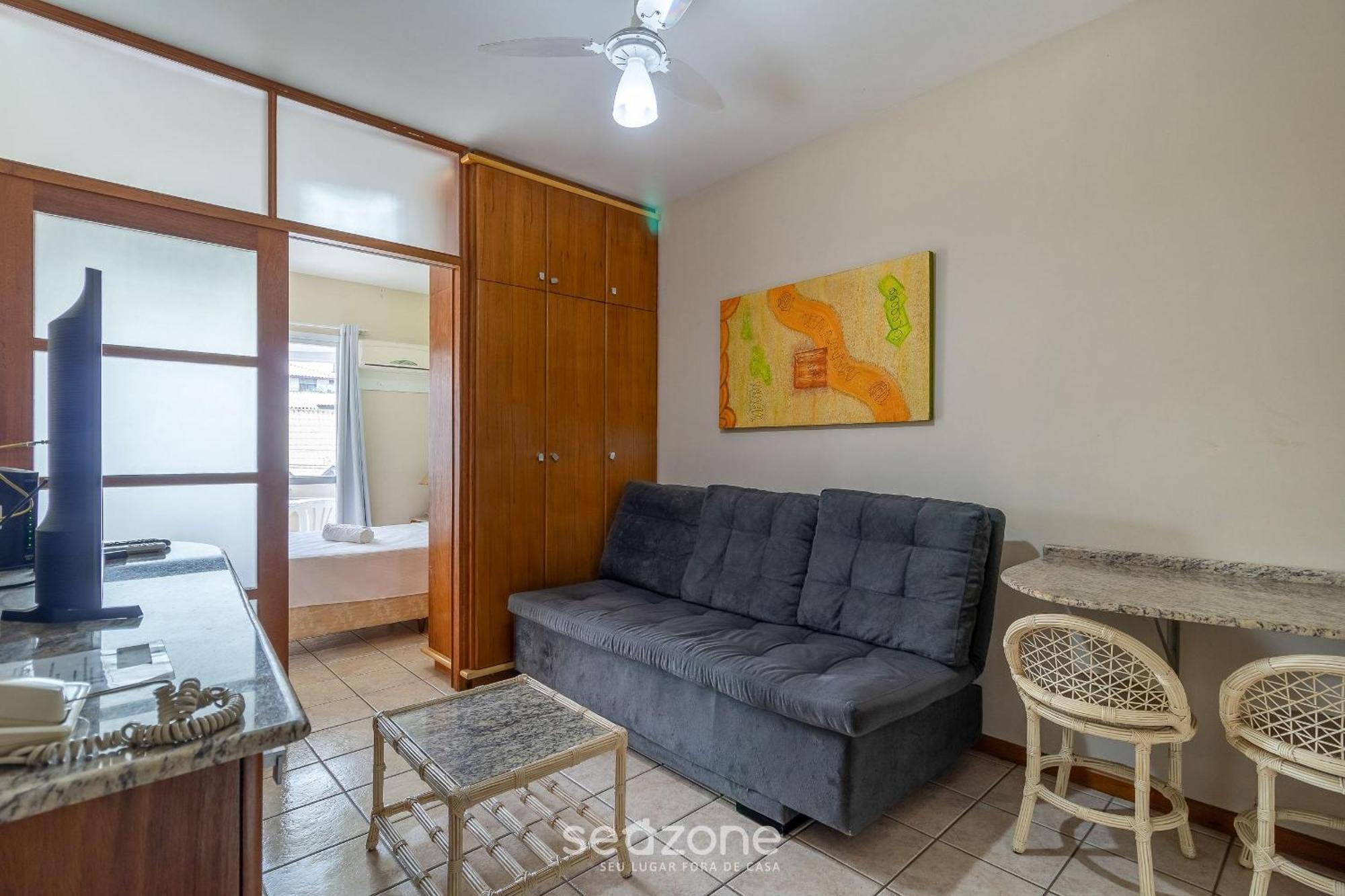 Apto C/ Varanda Em Condominio Pe Na Areia Iho127 Florianopolis Luaran gambar